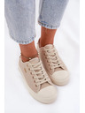 BIG STAR SHOES Damen Canvas-Sneaker Big Star – beige
