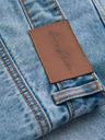 Ombre Clothing Herren kurze Jeans-Shorts mit Löchern und Rissen - hellblau