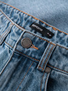 Ombre Clothing Herren kurze Jeans-Shorts mit Löchern und Rissen - hellblau