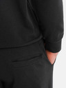 Ombre Clothing Herren-Hoodie + Jogginghose - schwarz