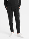 Ombre Clothing Herren-Hoodie + Jogginghose - schwarz