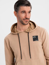 Ombre Clothing Herren-Hoodie + Jogginghose - braun
