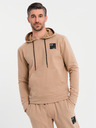 Ombre Clothing Herren-Hoodie + Jogginghose - braun