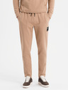 Ombre Clothing Herren-Hoodie + Jogginghose - braun