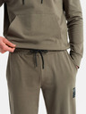 Ombre Clothing Herren-Hoodie + Jogginghose - olivgrün