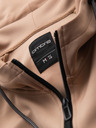 Ombre Clothing Herren-Zip-Hoodie mit Einfassung - beige