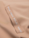 Ombre Clothing Herren-Zip-Hoodie mit Einfassung - beige