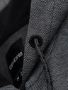 Ombre Clothing Herren-Softshell-Hoodie mit Struktur - schwarz