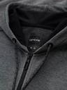 Ombre Clothing Herren-Softshell-Hoodie mit Struktur - schwarz