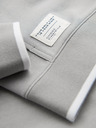 Ombre Clothing Herren-Softshell-Hoodie mit Struktur - grau
