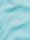Ombre Clothing Baumwoll-Poloshirt aus Piqué-Strick - blau