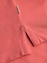 Ombre Clothing Baumwoll-Poloshirt aus Piqué-Strick - koralle