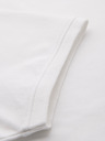 Ombre Clothing Baumwoll-Poloshirt aus Piqué-Strick - creme