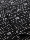 Ombre Clothing Baumwoll-T-Shirt mit Aufdruck und Rundhalsausschnitt - schwarz