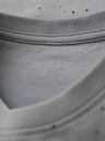 Ombre Clothing Herren-Baumwoll-T-Shirt mit Aufdruck und Rundhalsausschnitt - hellgrau