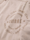 Ombre Clothing Baumwoll-T-Shirt mit Aufdruck und Rundhalsausschnitt - schwarz