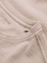 Ombre Clothing Baumwoll-T-Shirt mit Aufdruck und Rundhalsausschnitt - schwarz