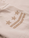 Ombre Clothing Baumwoll-T-Shirt mit Aufdruck und Rundhalsausschnitt - schwarz