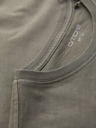 Ombre Clothing Baumwoll-T-Shirt mit Aufdruck und Rundhalsausschnitt - schwarz