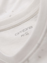 Ombre Clothing Herren-T-Shirt mit Aufdruck und Rundhalsausschnitt - weiß
