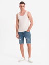 Ombre Clothing Herren-Basic-T-Shirt aus Baumwolle - weiß