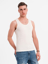 Ombre Clothing Herren-Basic-T-Shirt aus Baumwolle - weiß