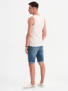 Ombre Clothing Herren-Basic-T-Shirt aus Baumwolle - weiß