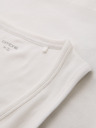 Ombre Clothing Herren-Basic-T-Shirt aus Baumwolle - weiß