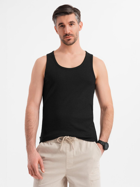 Ombre Clothing Herren-Basic-T-Shirt aus Baumwolle - schwarz
