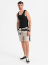 Ombre Clothing Herren-Basic-T-Shirt aus Baumwolle - schwarz