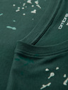 Ombre Clothing Herren-T-Shirt mit Aufdruck und Rundhalsausschnitt - grün
