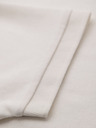 Ombre Clothing Herren-Poloshirt mit Reißverschluss - weiß