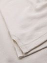 Ombre Clothing Herren-Poloshirt mit Reißverschluss - weiß