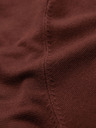 Ombre Clothing Herren klassisches Strickhemd mit gerippten Manschetten - warmes braun