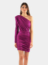 Edoti CAREY Mini-Kleid mit freier Schulter lila