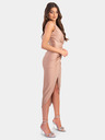 Edoti Midi-Kleid mit Schlitz KENDALL beige