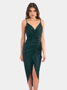 Edoti Midi-Kleid mit Schlitz KENDALL grün
