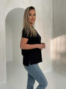 Edoti Oversize T-Shirt schwarz