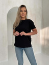 Edoti Oversize T-Shirt schwarz