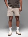 Ombre Clothing Herren-kurze Sweatshorts mit breiten Streifen - beige