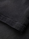 Ombre Clothing Herren-Shorts mit elastischem Bund und Wascheffekt - grau