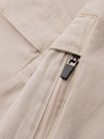 Ombre Clothing Herren-Shorts in lockerer Passform mit Cargotaschen - cremeweiß