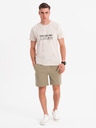 Ombre Clothing Herren-Shorts in lockerer Passform mit Cargotaschen - helloliv