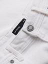 Ombre Clothing Herren-Jeansshorts im klassischen Schnitt - weiß