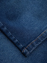 Ombre Clothing Herren-Jeansshorts im klassischen Schnitt - dunkelblau