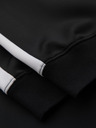 Ombre Clothing Herren-Jogginghose mit kontrastierendem Saum - schwarz