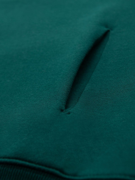 Ombre Clothing Unisex-Hoodie mit Taschen - dunkelgrün