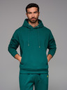 Ombre Clothing Unisex-Hoodie mit Taschen - dunkelgrün
