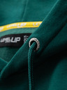 Ombre Clothing Unisex-Hoodie mit Taschen - dunkelgrün