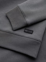 Ombre Clothing Unisex-Klassischer Pullover mit Rundhalsausschnitt - grau